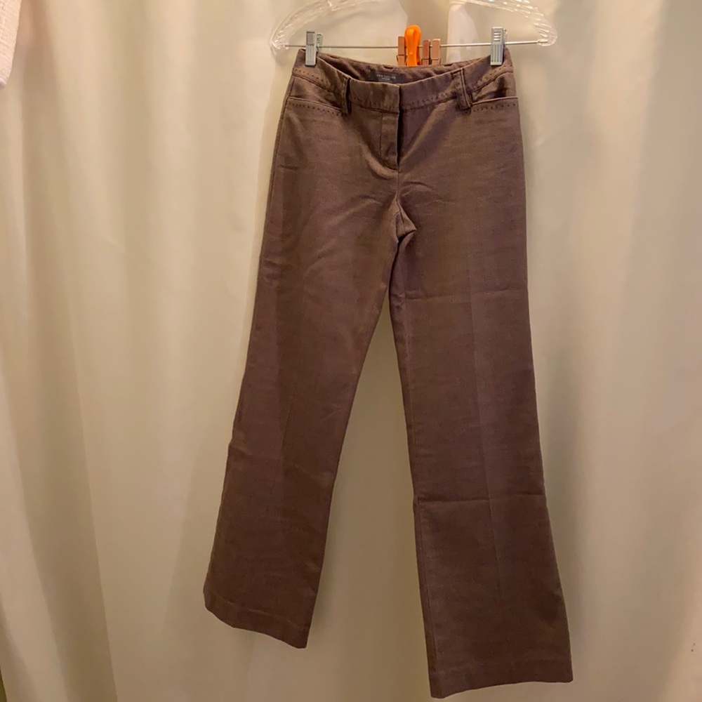 Ann Taylor petite trousers with stitching detail